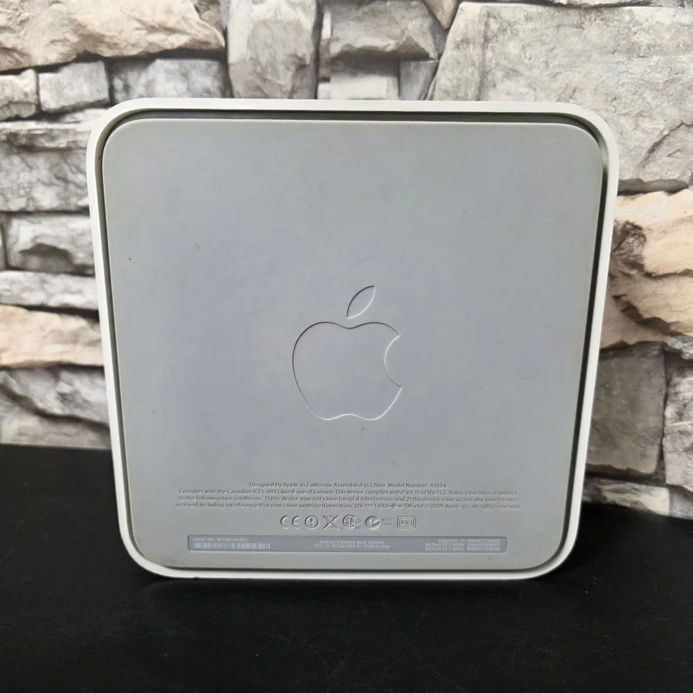 Apple AirPort Extreme Base Station A1354 GOOD Dual-Band Wireless Router Untested